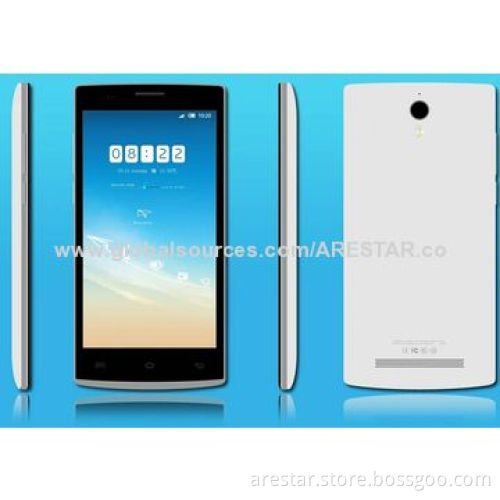 Private Design ! 5 inch MTK6582 Quad Core 1.2Ghz IPS 2+5MP Dual SIM mobile phone smart phone